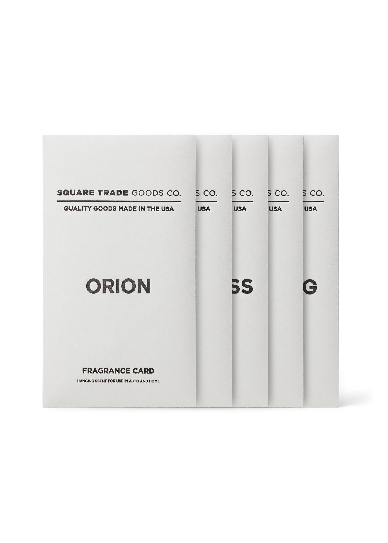 Fragrance Cards – Square Trade Goods Co.